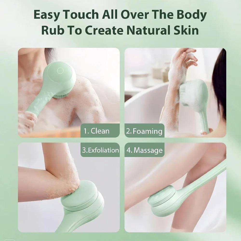 Electric Back Scrubber Shower Brush
