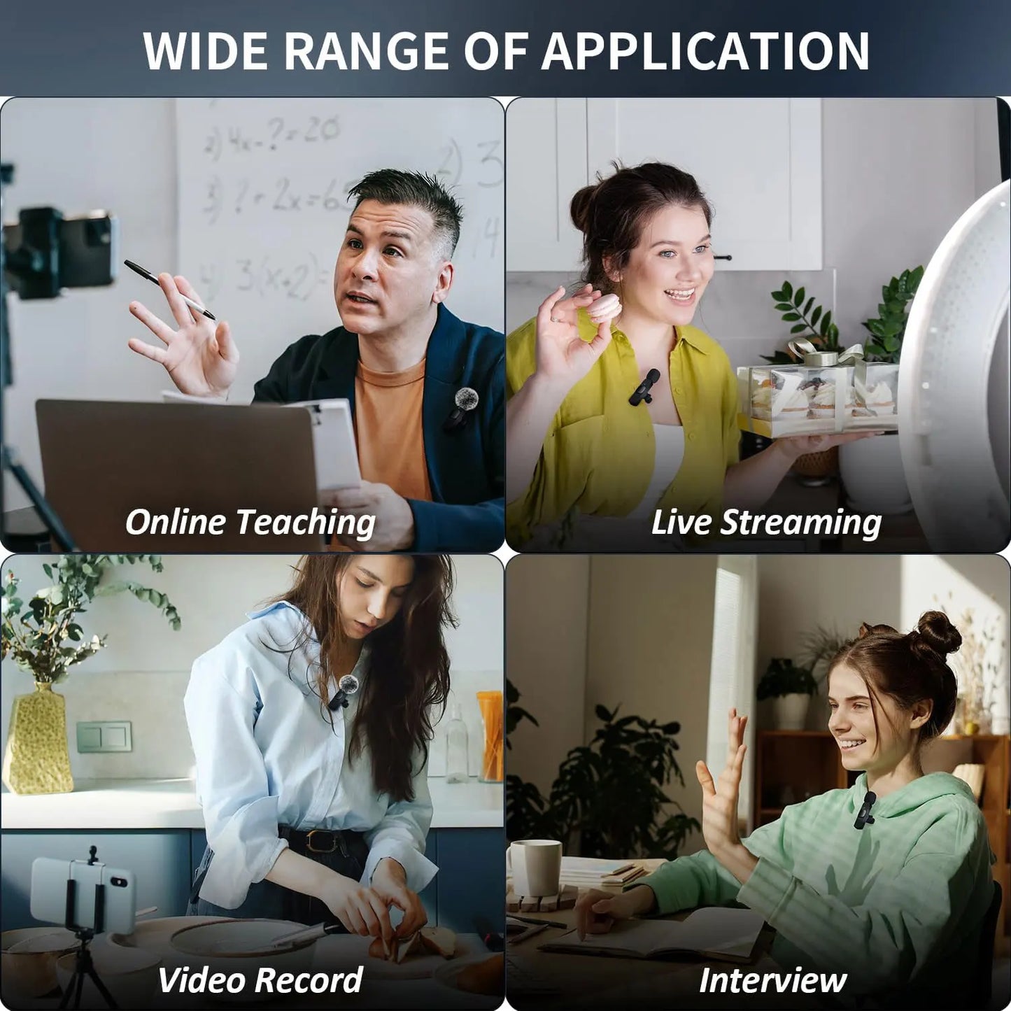 PocketClear Wireless Lavalier Mic Pro