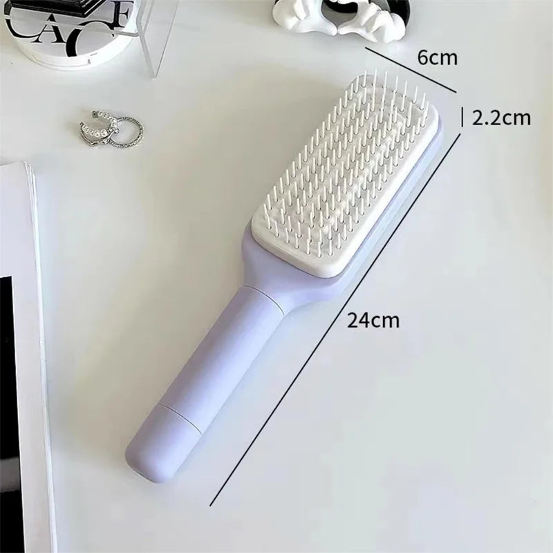 Self-Clean Hair Brush