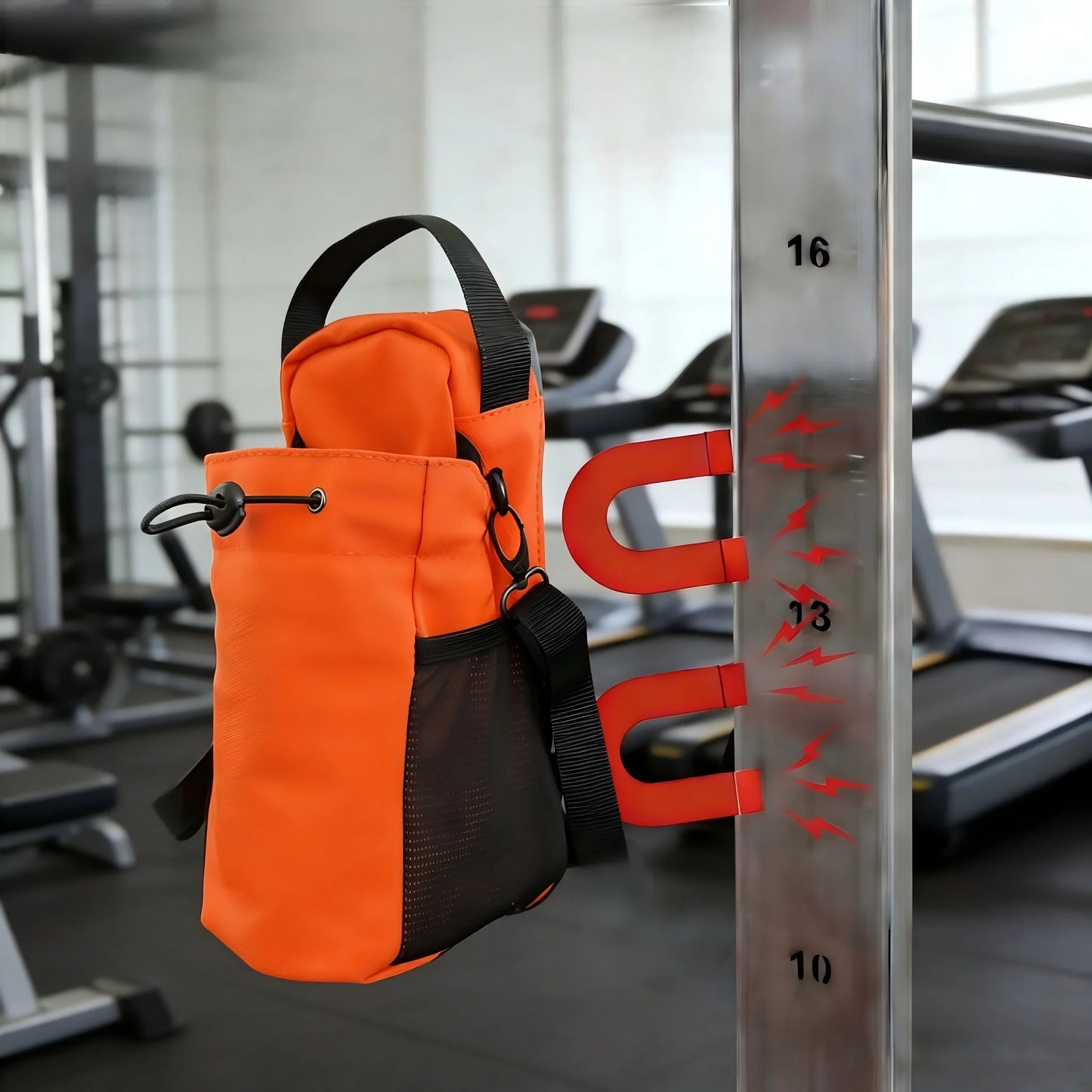 Magnetic Gym Water Bottle Pouch