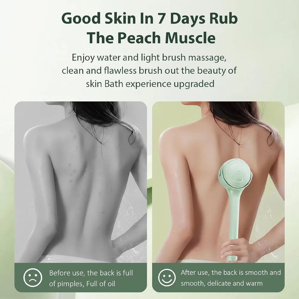Electric Back Scrubber Shower Brush
