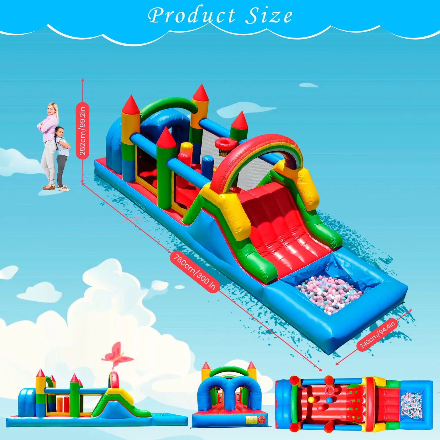 Racer Pro Inflatable Arena Extreme