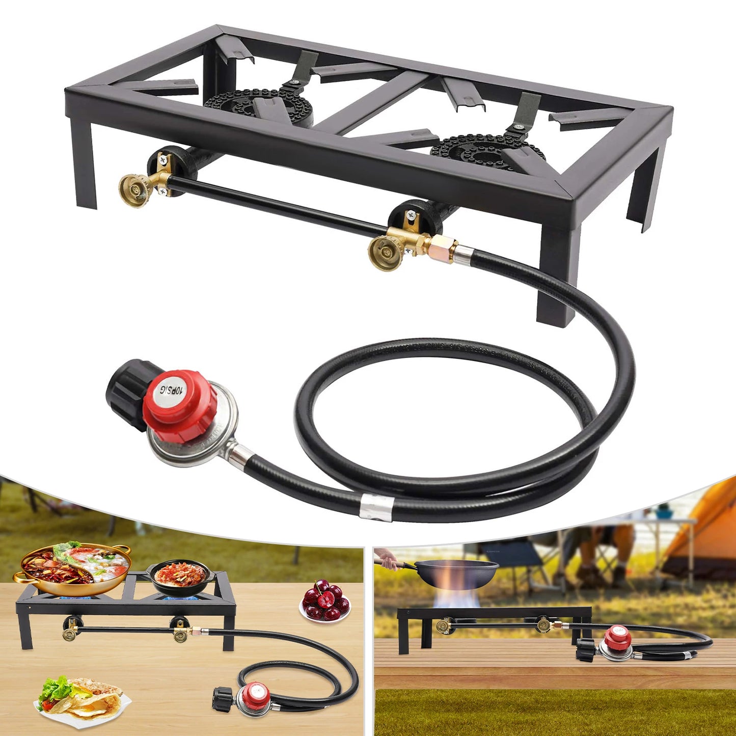 CampFire Double Burner Stove