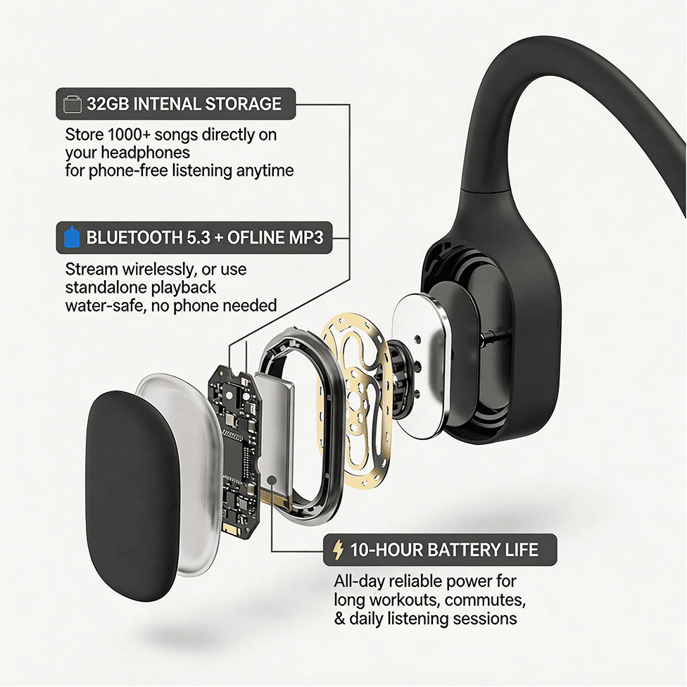 Waterproof Headphones