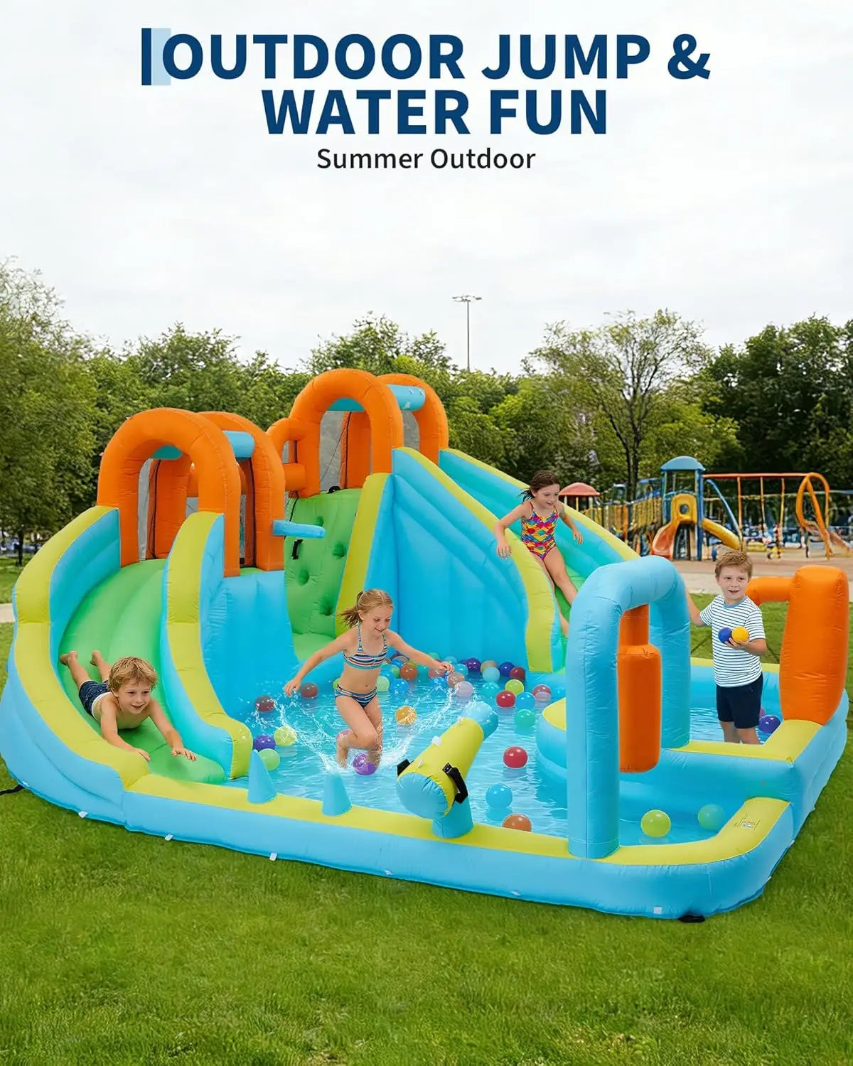 Backyard Bounce Adventure Castle