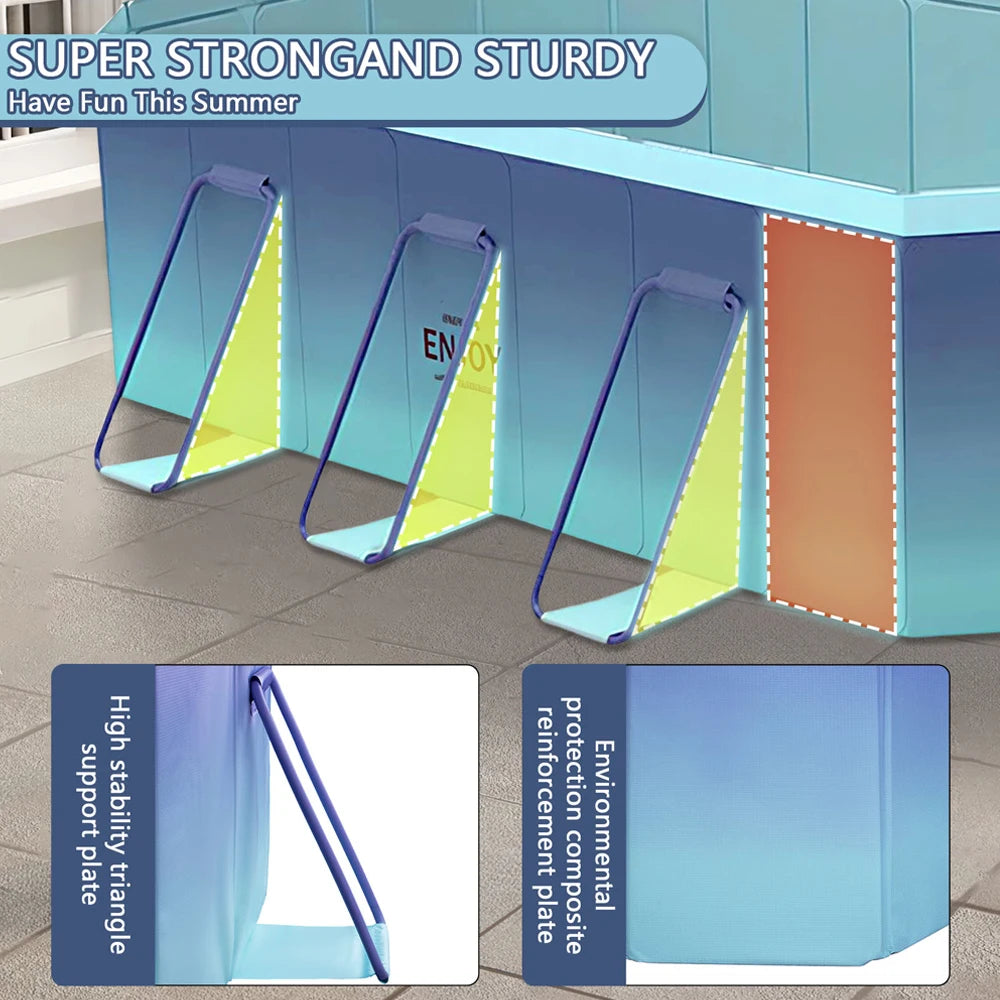 Portable Foldable Family Splash Pool