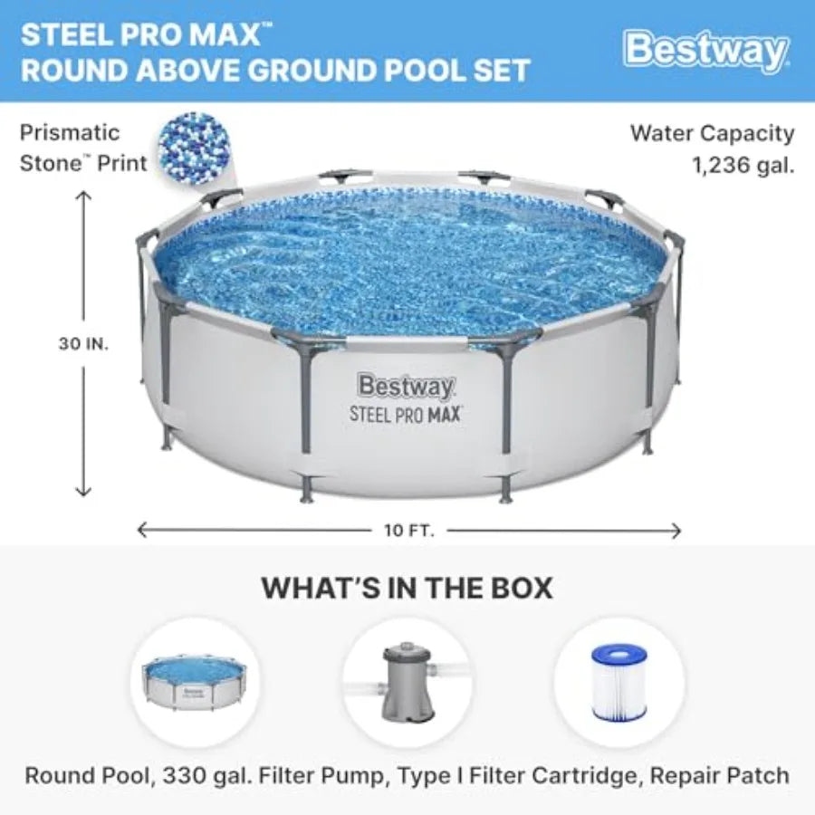 Steel Pro MAX Round Pool Kit