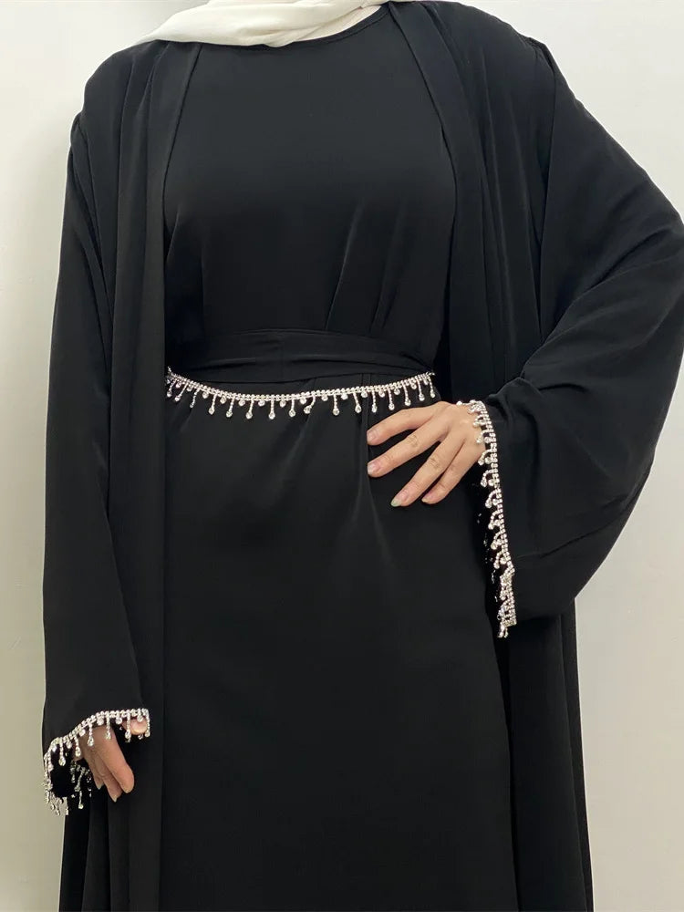 Midnight Silk Robe