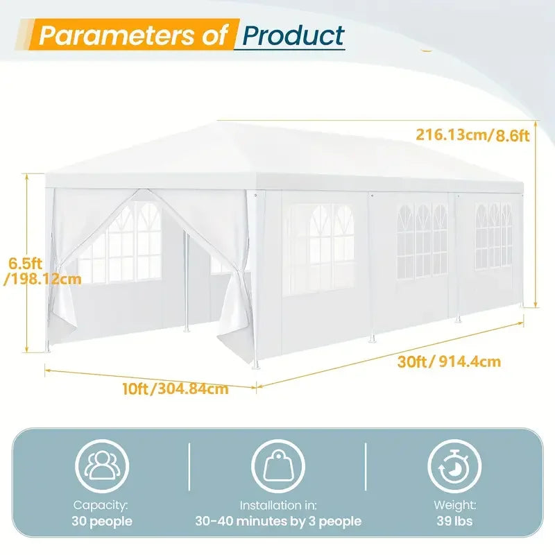 Rugged Outdoor Party Canopy Tent