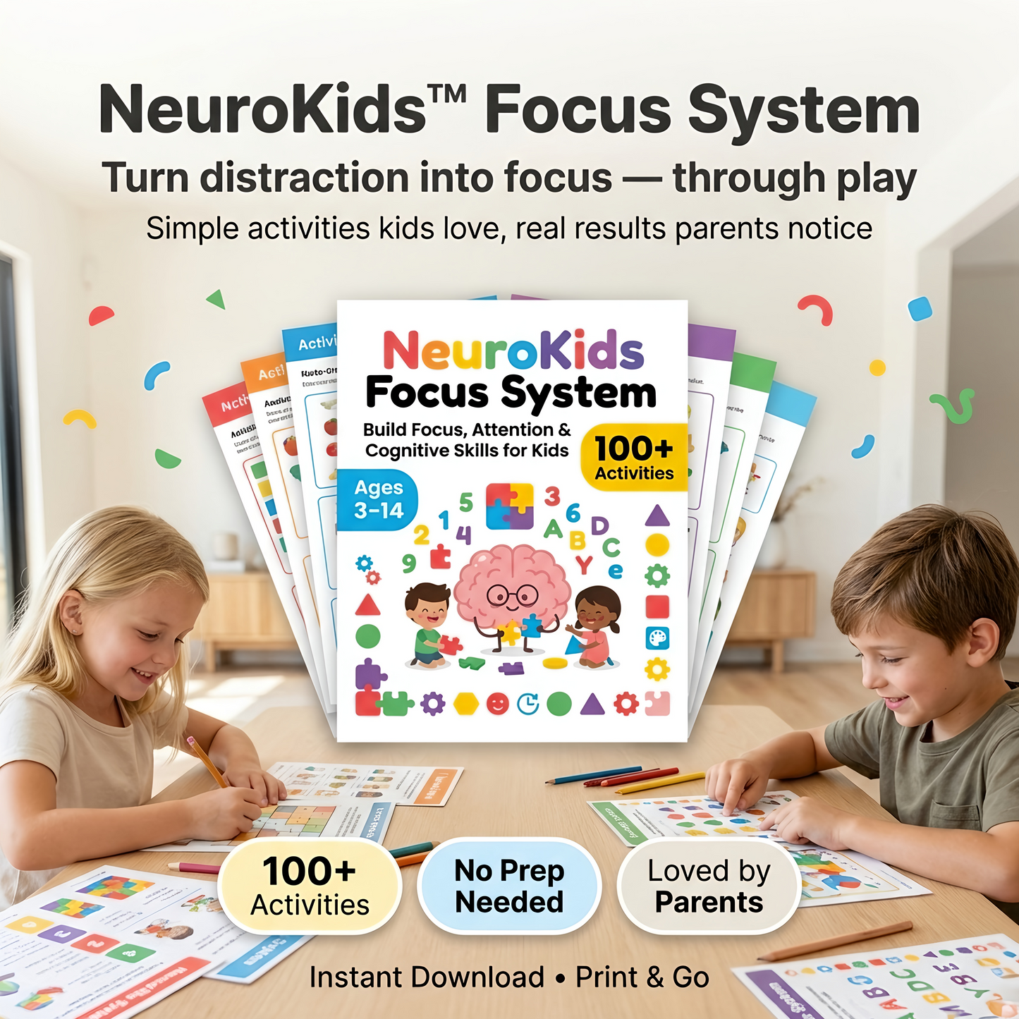 Focus Boost Kid Handons book