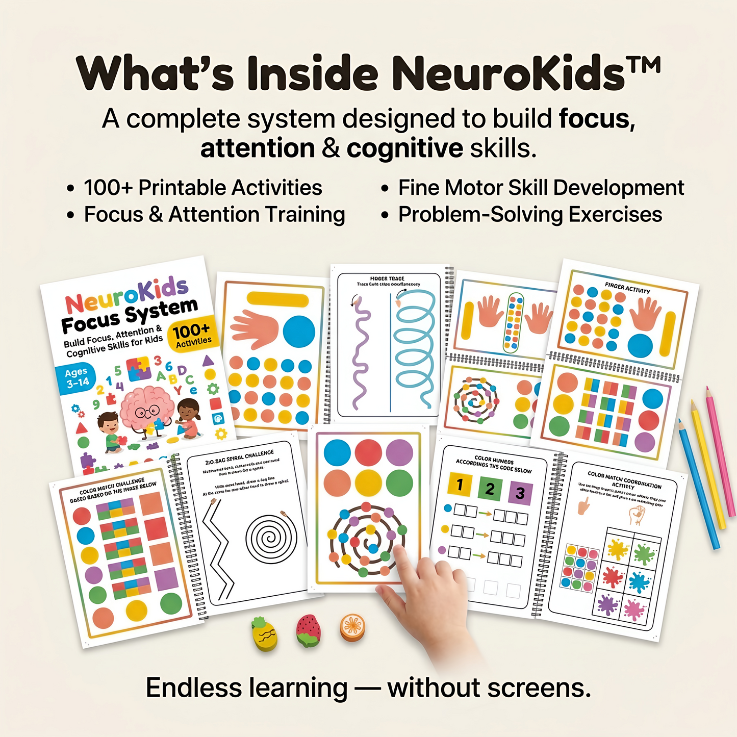 Focus Boost Kid Handons book