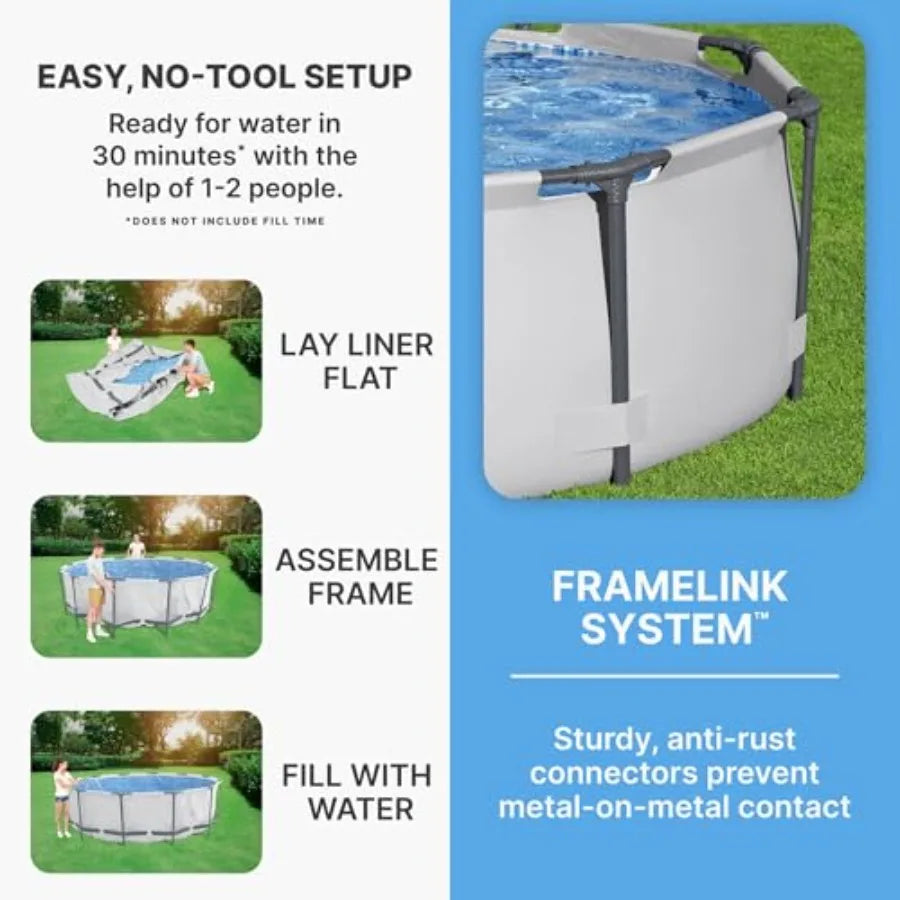 Steel Pro MAX Round Pool Kit