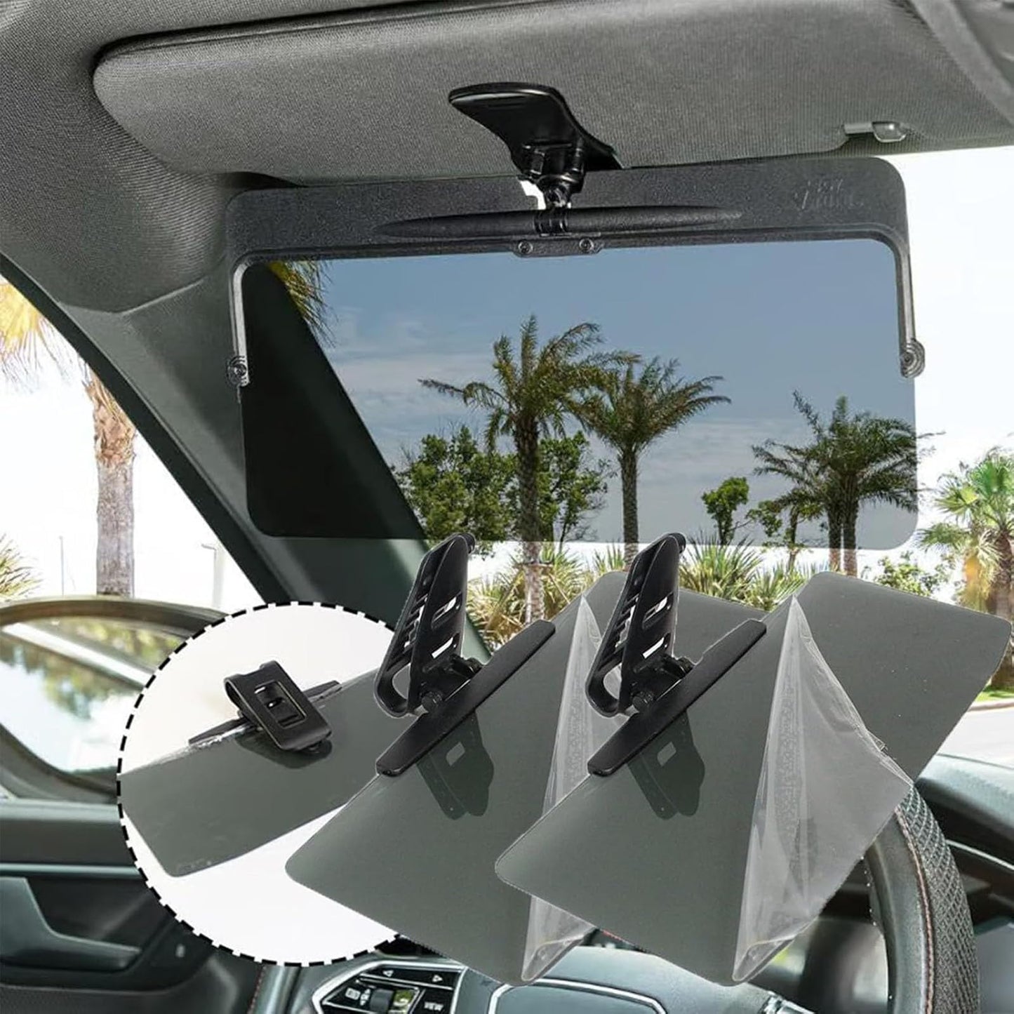 Polarized Vehicle Sun Protector