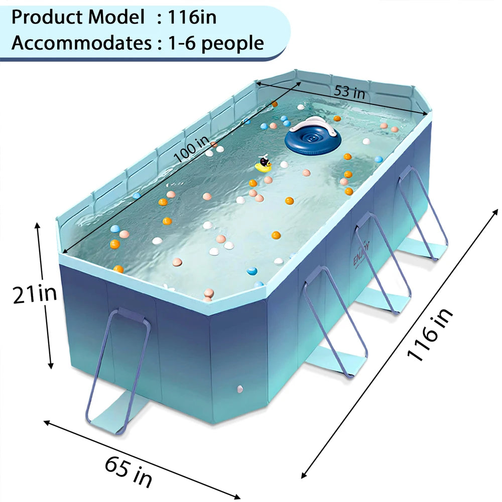 Portable Foldable Family Splash Pool