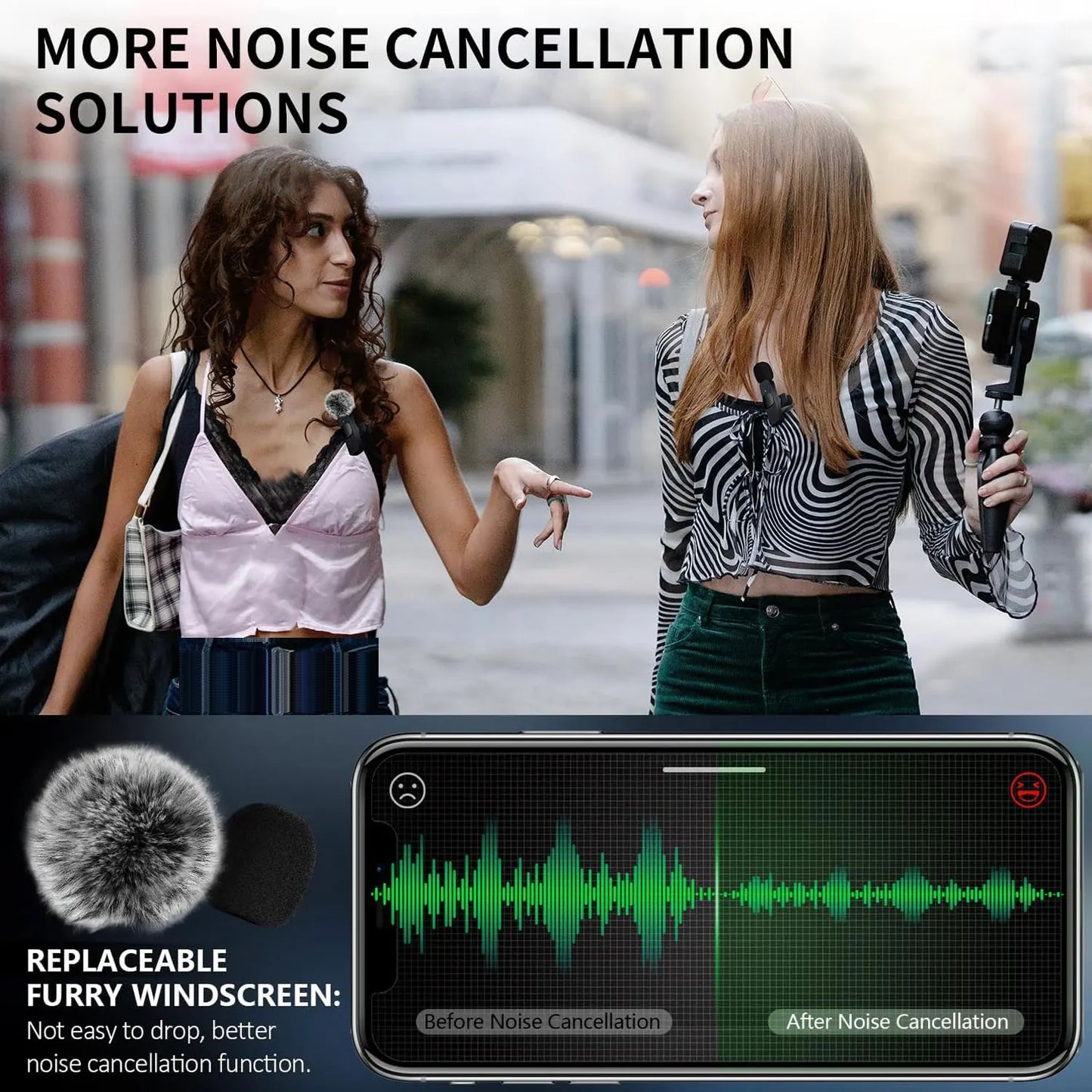PocketClear Wireless Lavalier Mic Pro