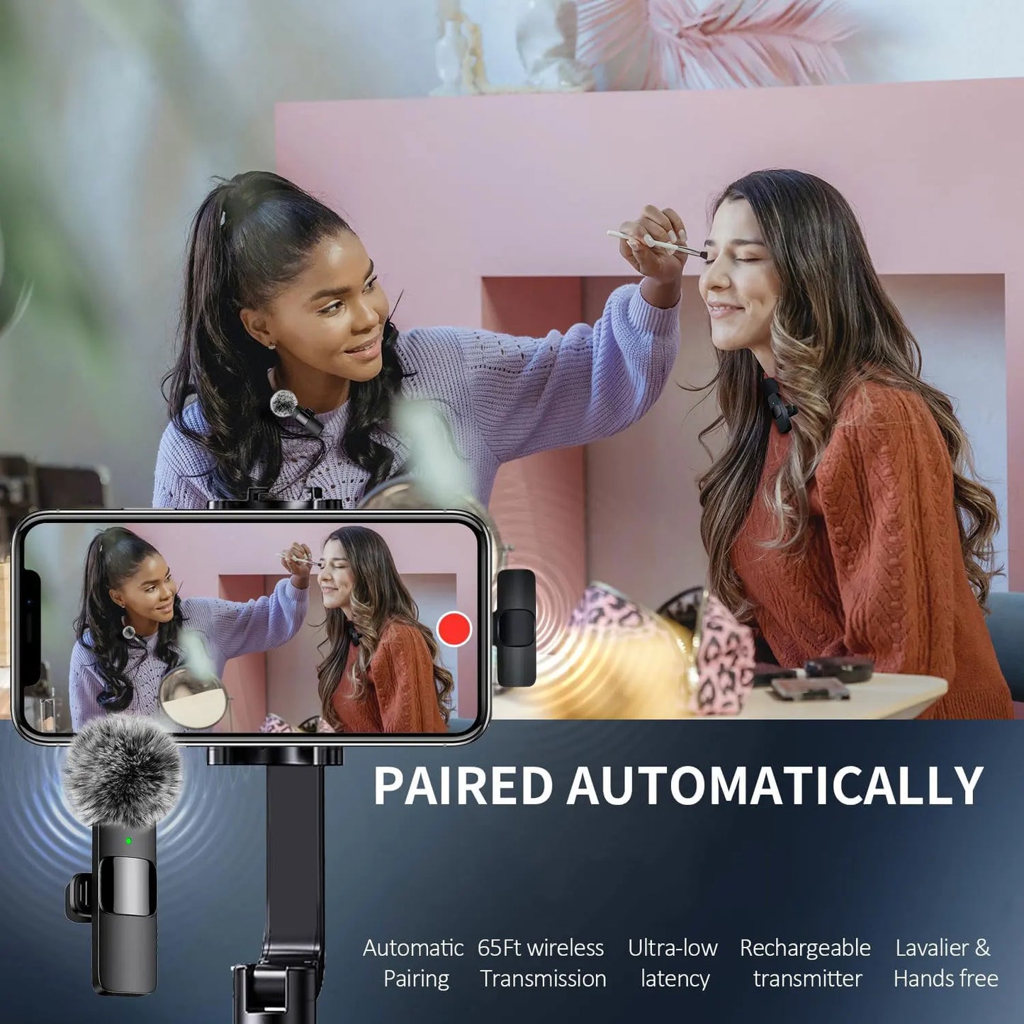 PocketClear Wireless Lavalier Mic Pro