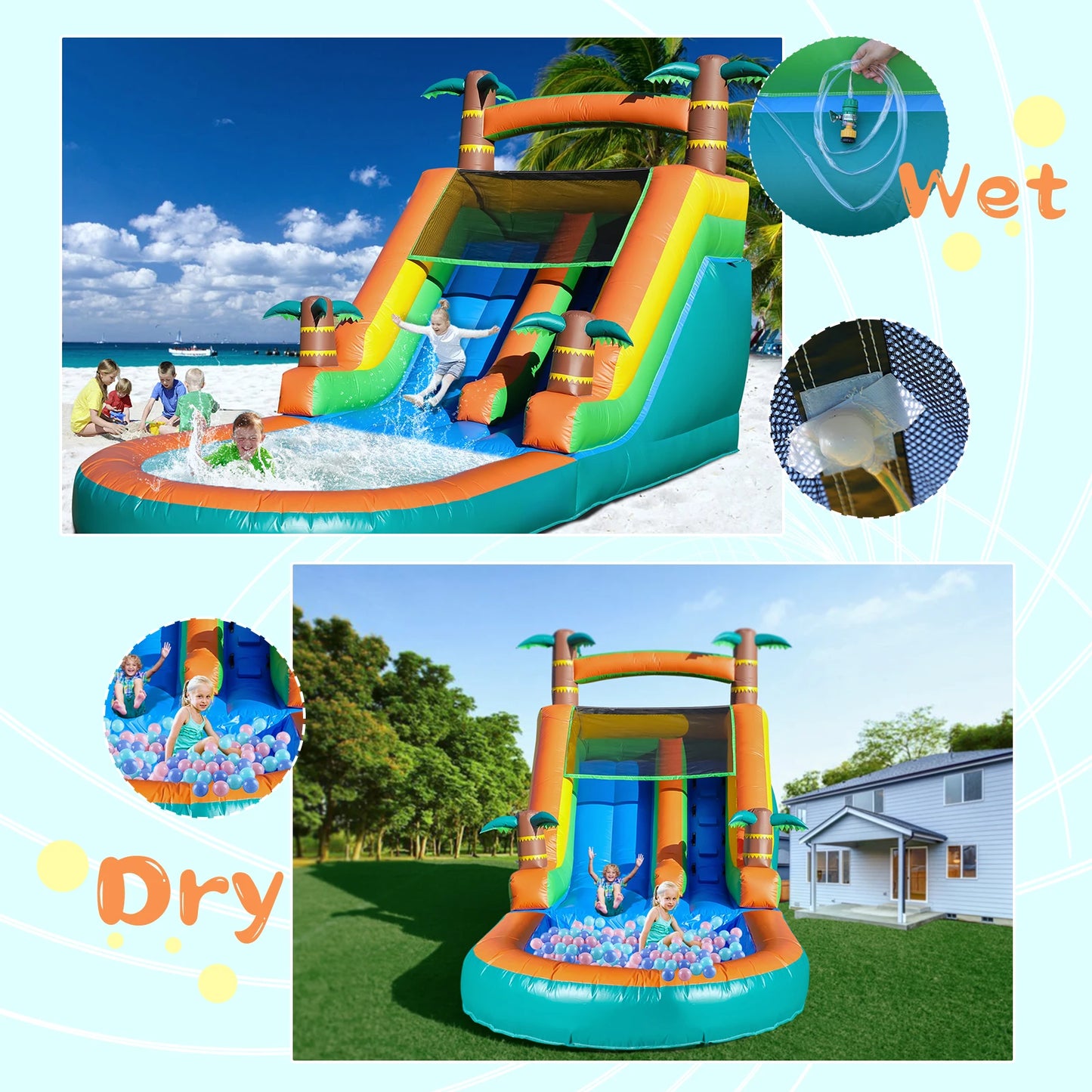 Sunny Splash Play Slide