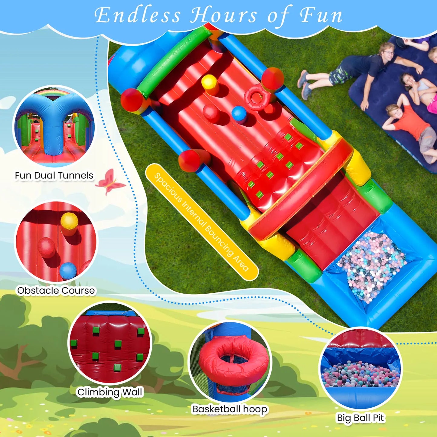 Racer Pro Inflatable Arena Extreme