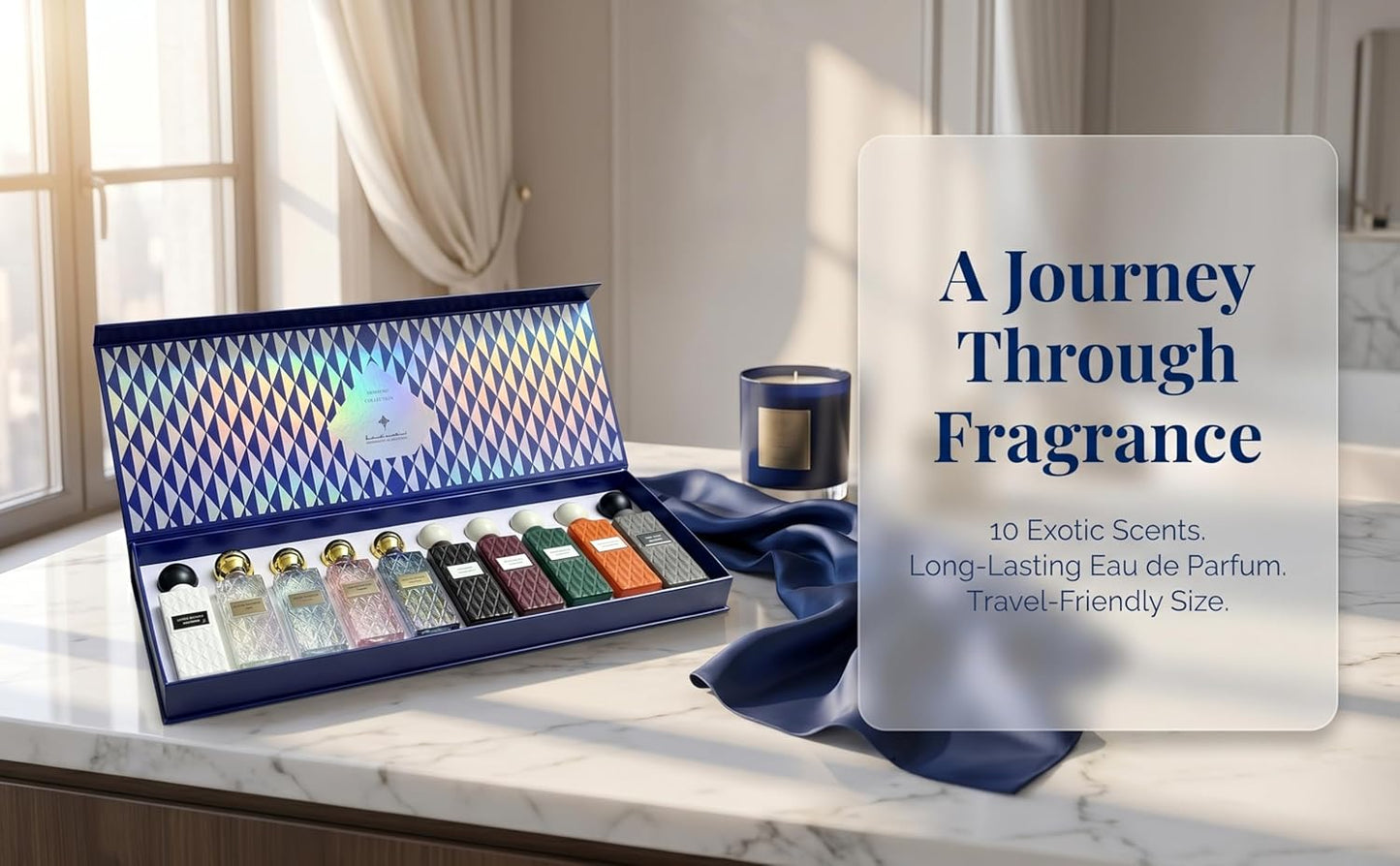 Ibrahim Al-Qurashi Abraq Travel Perfume Set
