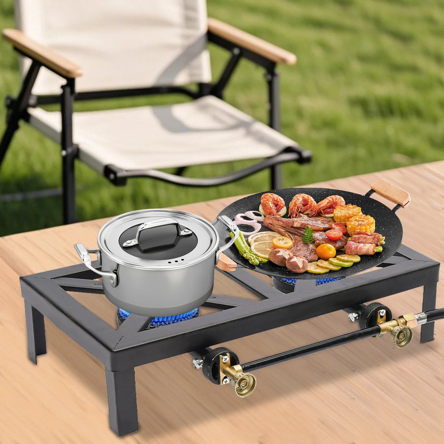 CampFire Double Burner Stove